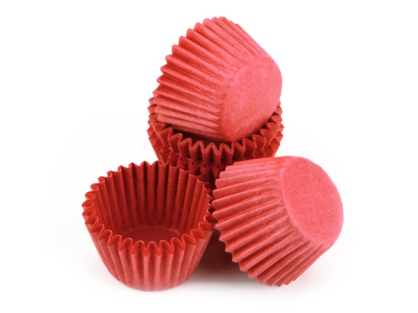 Pralinenkapseln rot 25mm
